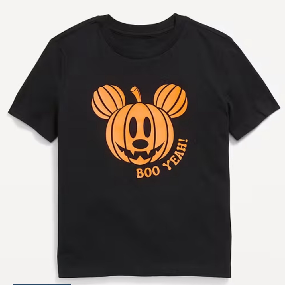 Youth Old Navy Disney Halloween Pumpkin Shirt